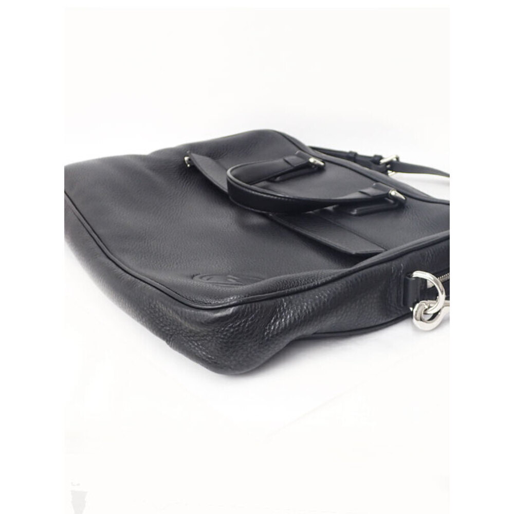Gucci Bag briefcase interlocking G Soho Black Shoulder - Picture 8 of 9